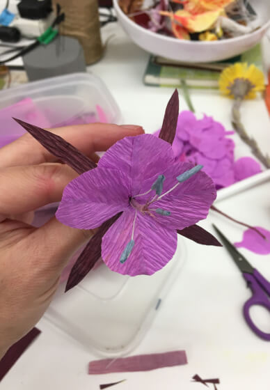 Paper Wildflower Workshop: Form and Freedom