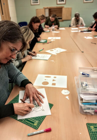 Papercutting Workshop - Dragonfly