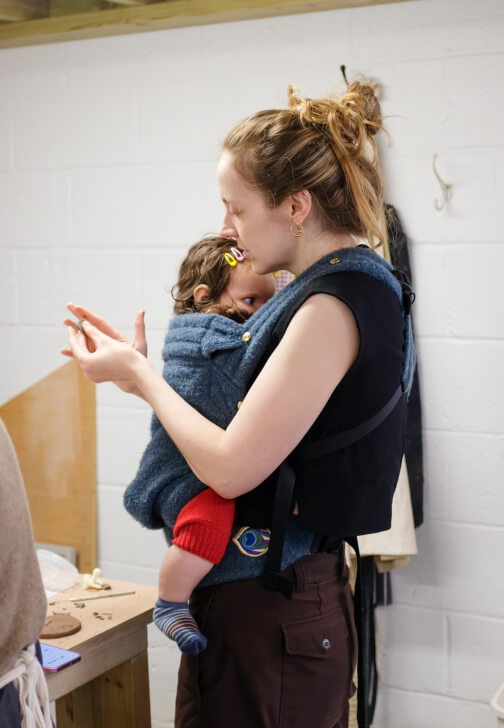 Parent and Baby Ceramic Hand Building Drop in Class