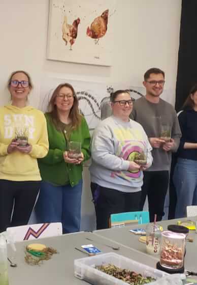 Party Time Terrarium Creations