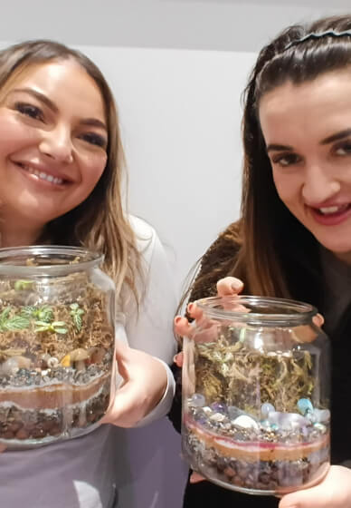 Party Time Terrarium Creations