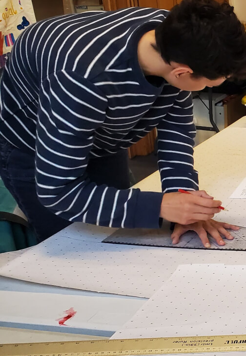Pattern Cutting Class: Either a Trouser or Bodice