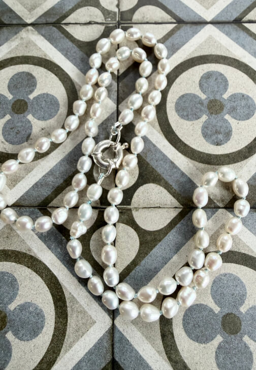 Pearl Stringing and Knotting Class