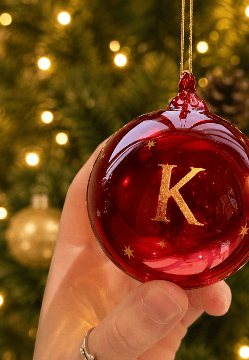 Personalised Monogram Bauble Workshop