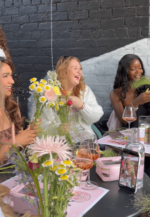 Petals and Pour: BYOB Whimsical Flower Arranging Workshop