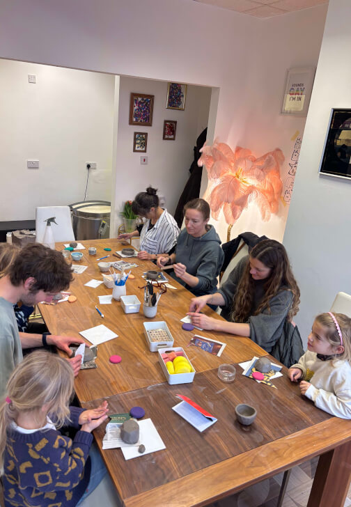 Pinch Pot Pottery Class