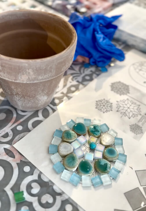 Plant Pot Mosaic Workshop