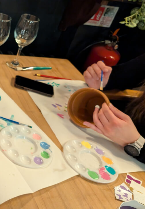 Plant Pot Painting Class