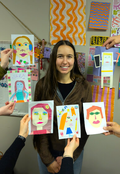 Playful Collage Portrait Workshop