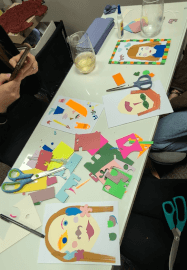 Playful Collage Portrait Workshop