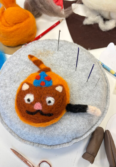 Pocket Pet: Needle Felting Animal Brooch Workshop (Ossett)