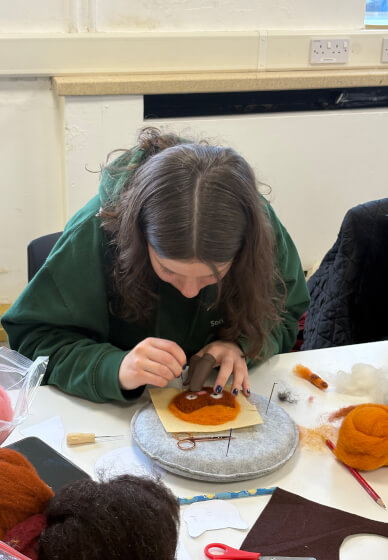 Pocket Pet: Needle Felting Animal Brooch Workshop (Ossett)