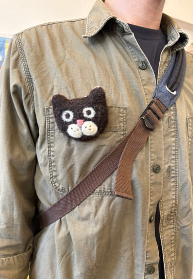 Pocket Pet: Needle Felting Animal Brooch Workshop (Ossett)