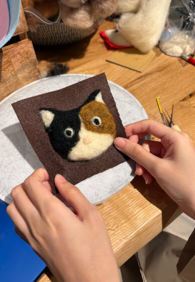 Pocket Pet: Needle Felting Animal Brooch Workshop (Ossett)