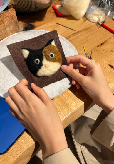 Pocket Pet: Needle Felting Animal Brooch Workshop (Leeds)