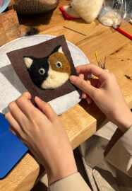 Pocket Pet: Needle Felting Animal Brooch Workshop (Leeds)