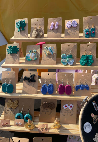 Polymer Clay Earring Making Class