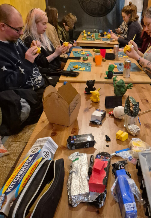 Polymer Clay Sculpting Class: Feathers McGraw