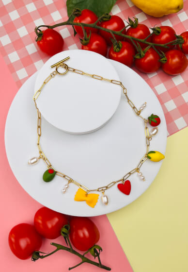 Polymer Clay Summer Charm Necklace Workshop