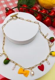 Polymer Clay Summer Charm Necklace Workshop