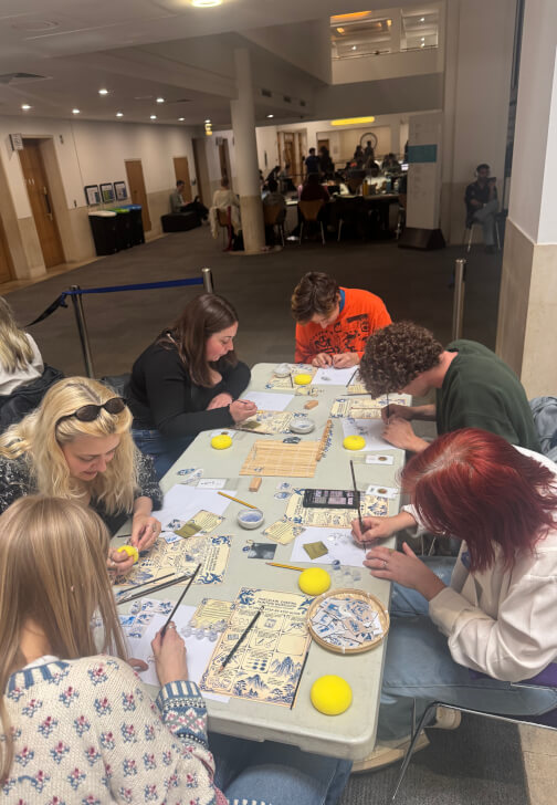 Porcelain Earring Painting Workshop