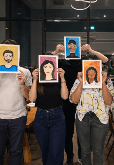 Portrait Exchange Painting Workshop