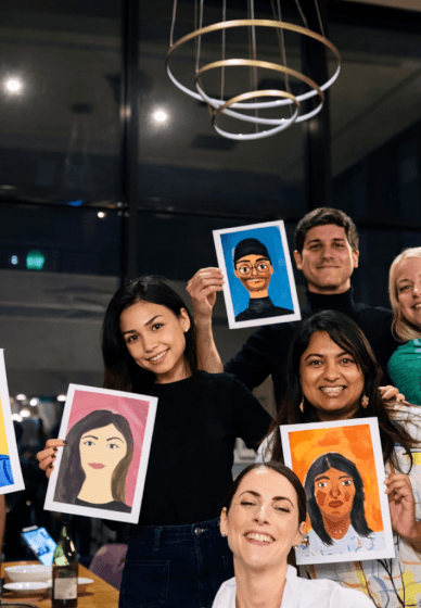 Portrait Exchange Painting Workshop