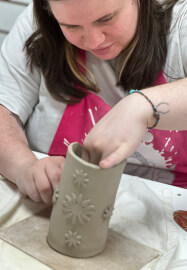 Pot Head Planter Pottery Class
