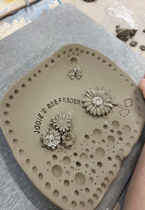 Pottery Bee Feeder Workshop