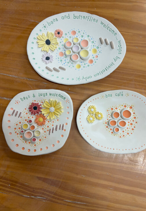 Pottery Bee Feeder Workshop