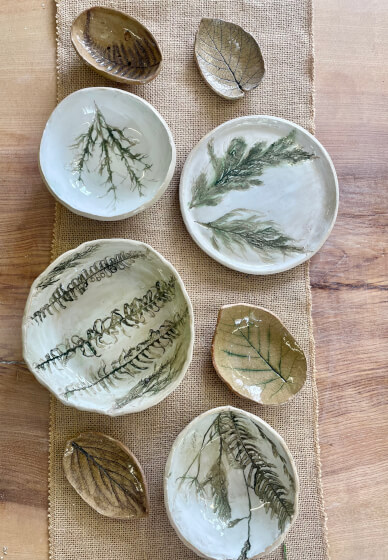 Pottery Handbuilding and Natural Surface Decorating Workshop
