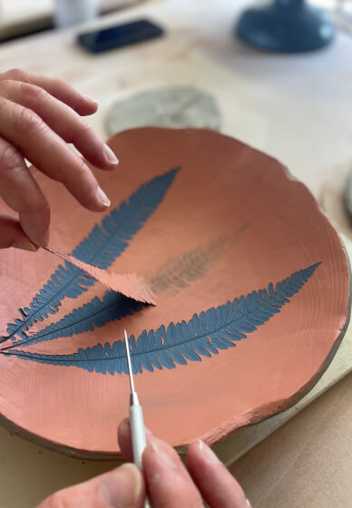 Pottery Handbuilding and Natural Surface Decorating Workshop