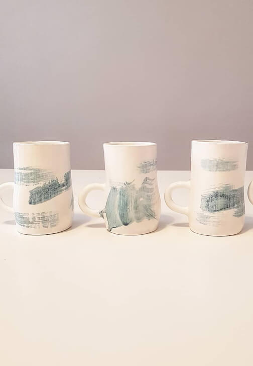 Pottery Painting Class in London | Small Group | BYOB