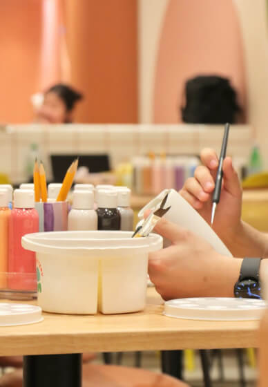 Pottery Painting DIY Session - Notting Hill Studio