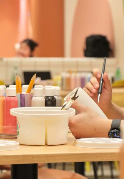 Pottery Painting DIY Session - Notting Hill Studio