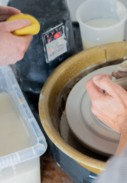 Pottery Wheel Throwing Class for Beginners