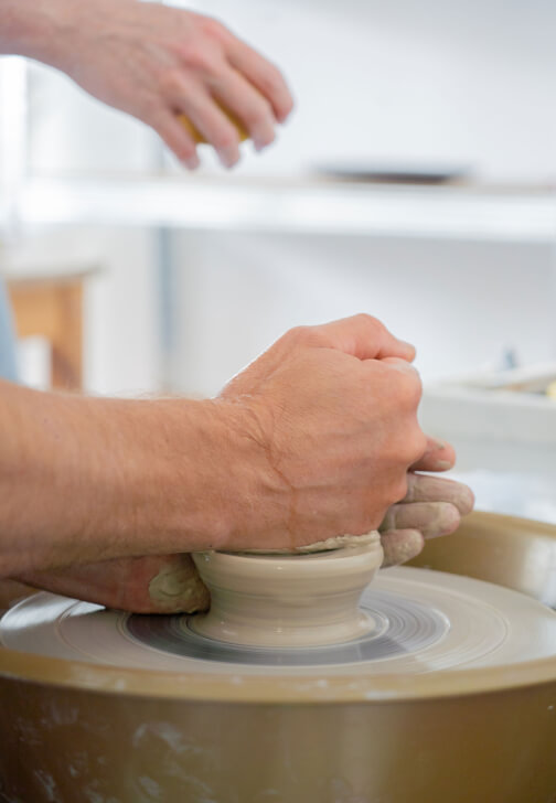 Pottery Wheel Throwing Class for Beginners
