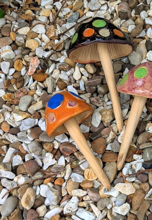 Pottery Workshop: Colourful Mushroom Sculptures