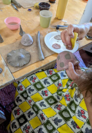 Pottery Workshop: Colourful Mushroom Sculptures