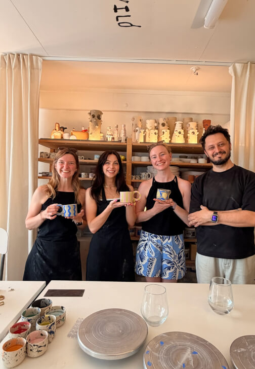 Pottery Workshop: Hand-Build Your Own Coffee or Tea Mug