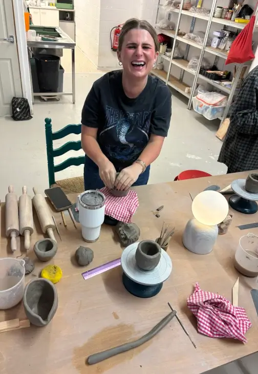 Pottery Workshop: Sculpt, Throw and Sip