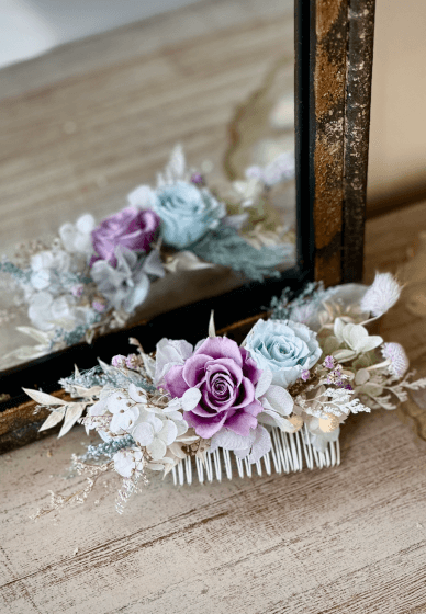 Preserved Flower Hair Comb Making Workshop