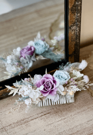 Preserved Flower Hair Comb Making Workshop