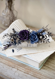 Preserved Flower Hair Comb Making Workshop