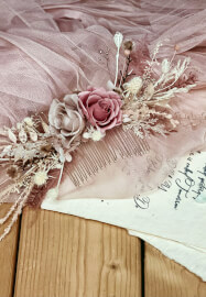 Preserved Flower Hair Comb Making Workshop