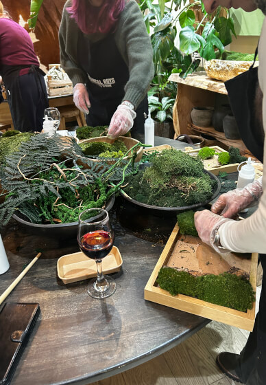 Preserved Moss Art Workshop