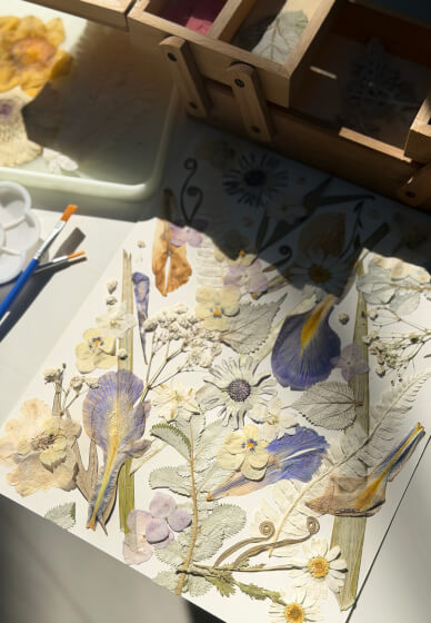 Pressed Botanical Frame Making Workshop