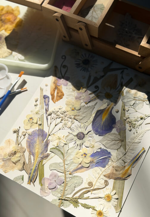 Pressed Botanical Frame Making Workshop