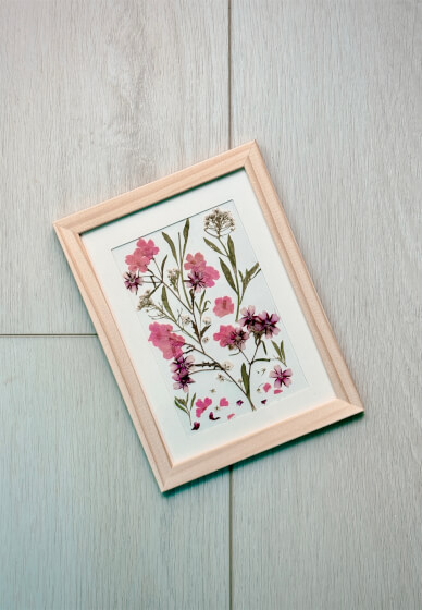 Pressed Botanical Frame Making Workshop