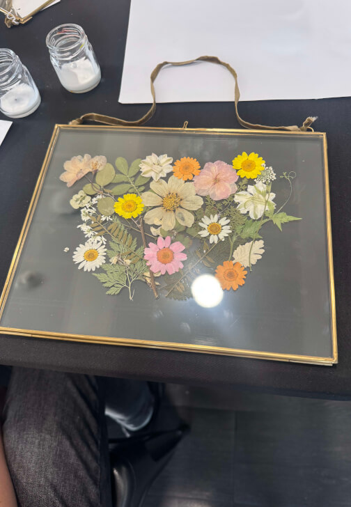 Pressed Flower Frames Pictures Workshop
